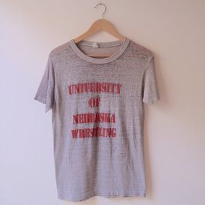 Vintage University of Nebraska wrestling Tee